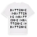 Nattenheim ordlek t-shirt