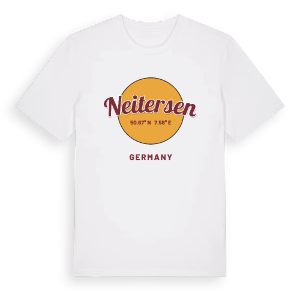 Neitersen cirkel t-shirt – ekologisk bomull t-shirt från Pinshirt