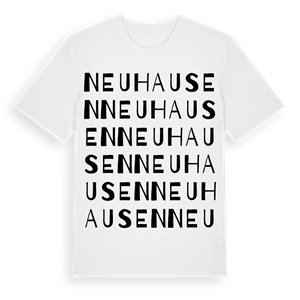 Neuhausen ordlek t-shirt – ekologisk bomull t-shirt från Pinshirt