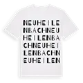 Neuheilenbach ordlek t-shirt