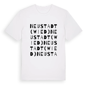 Neustadt (Wied) ordlek t-shirt – ekologisk bomull t-shirt från Pinshirt