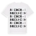 Nieder-Ingelheim ordlek t-shirt