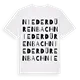 Niederdürenbach ordlek t-shirt