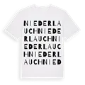 Niederlauch ordlek t-shirt