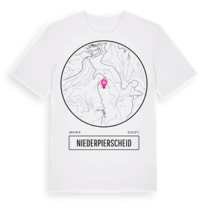 Niederpierscheid t-shirt – ekologisk bomull t-shirt från Pinshirt
