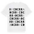 Niederraden ordlek t-shirt