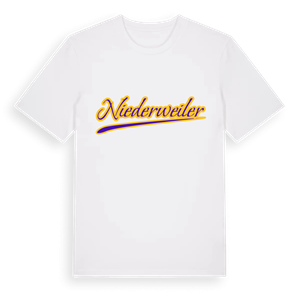 Niederweiler baseball t-shirt – ekologisk bomull t-shirt från Pinshirt