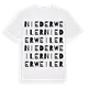 Niederweiler ordlek t-shirt