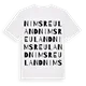 Nimsreuland ordlek t-shirt