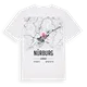 Nürburg karta t-shirt