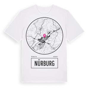 Nürburg t-shirt – ekologisk bomull t-shirt från Pinshirt