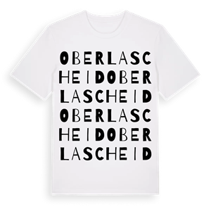 Oberlascheid ordlek t-shirt – ekologisk bomull t-shirt från Pinshirt