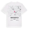 Oberstadtfeld karta t-shirt
