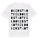 Oberstadtfeld ordlek t-shirt