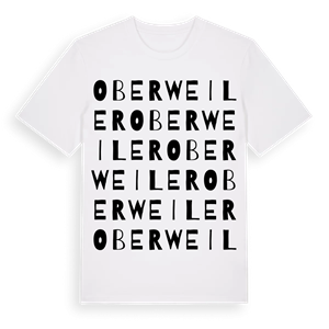 Oberweiler ordlek t-shirt – ekologisk bomull t-shirt från Pinshirt