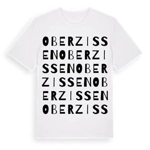 Oberzissen ordlek t-shirt – ekologisk bomull t-shirt från Pinshirt