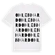 Ohlenhard ordlek t-shirt