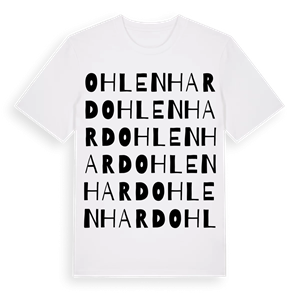 Ohlenhard ordlek t-shirt – ekologisk bomull t-shirt från Pinshirt