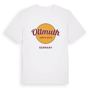 Ollmuth cirkel t-shirt – ekologisk bomull t-shirt från Pinshirt