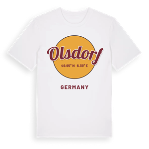 Olsdorf cirkel t-shirt – ekologisk bomull t-shirt från Pinshirt