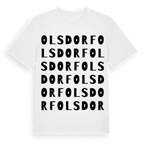 Olsdorf ordlek t-shirt – ekologisk bomull t-shirt från Pinshirt