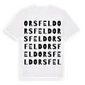 Orsfeld ordlek t-shirt