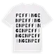 Peffingen ordlek t-shirt