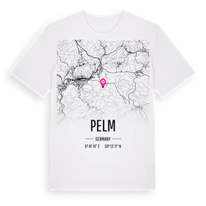 Pelm karta t-shirt – ekologisk bomull t-shirt från Pinshirt