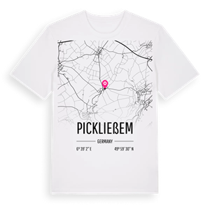 Pickließem karta t-shirt – ekologisk bomull t-shirt från Pinshirt