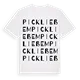Pickließem ordlek t-shirt