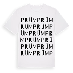 Prüm ordlek t-shirt – ekologisk bomull t-shirt från Pinshirt