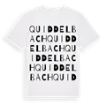 Quiddelbach ordlek t-shirt