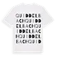 Quiddelbach ordlek t-shirt