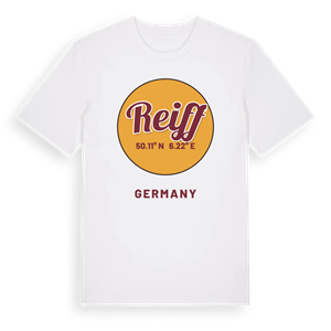 Reiff cirkel t-shirt – ekologisk bomull t-shirt från Pinshirt