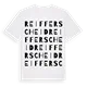 Reifferscheid ordlek t-shirt