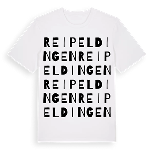 Reipeldingen ordlek t-shirt – ekologisk bomull t-shirt från Pinshirt
