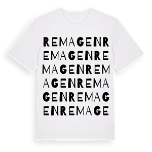 Remagen ordlek t-shirt – ekologisk bomull t-shirt från Pinshirt