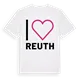 Jag älskar Reuth t-shirt stort tryck