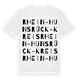 Rhein-Hunsrück-Kreis ordlek t-shirt