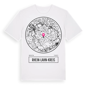 Rhein-Lahn-Kreis t-shirt – ekologisk bomull t-shirt från Pinshirt