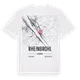Rheinbrohl karta t-shirt