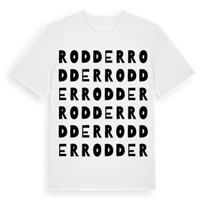 Rodder ordlek t-shirt – ekologisk bomull t-shirt från Pinshirt