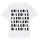 Röhl ordlek t-shirt