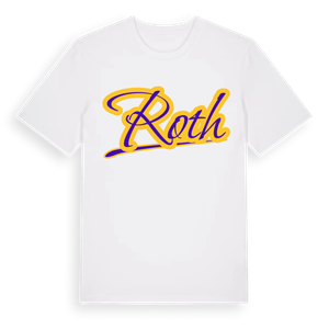 Roth baseball t-shirt – ekologisk bomull t-shirt från Pinshirt