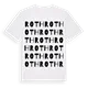 Roth ordlek t-shirt