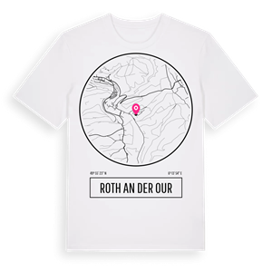 Roth an der Our t-shirt – ekologisk bomull t-shirt från Pinshirt