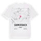 Sarmersbach karta t-shirt