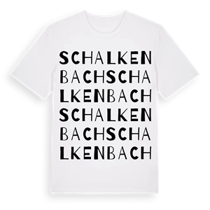Schalkenbach ordlek t-shirt – ekologisk bomull t-shirt från Pinshirt