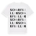 Scharfbillig ordlek t-shirt