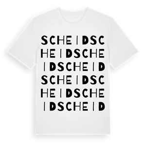 Scheid ordlek t-shirt – ekologisk bomull t-shirt från Pinshirt